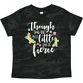 thumbnail image 3 of Inktastic Though She Be but Little She is Fierce Shakespeare Girls Toddler T-Shirt, 3 of 5