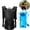Black, variant on Eurhowing Hydration Backpack with 2L Water Bladder, Large Capacity Hiking Water Backpack, Insulated Hydration Pack for Cycling Camping Running, Green