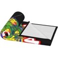 thumbnail image 1 of Acid Music Bath Flannel Blanket Air Conditioning Blanket Nap Blanket Sofa Throw Blanket Throw Blankets 60"X50", 1 of 4