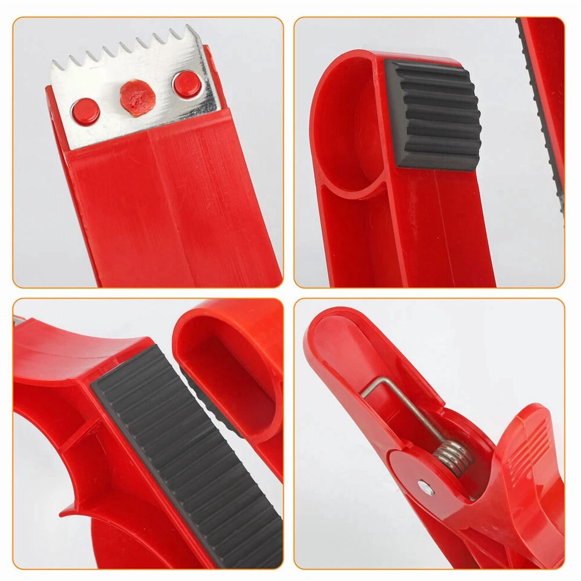 CRESTIN- 2Pc Wrap Buddies Wrapping Tool Wrap Clips Tape Dispenser Paper Roll Holder Clips