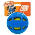 thumbnail image 1 of Juguete para Perro Nerf Dog Pelota Crujiente y Chirriante de TPR 9.5 cm Azul, 1 of 1