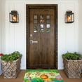 thumbnail image 5 of KLL African Animals in the Jungle Print Front Door Mat Indoor Outdoor Entrance, Non-Slip Mat All-Weather Doormat Indoor Outdoor Rug Patio Porch Entryway Mat, 23.6''x15.7'', 5 of 7