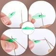 thumbnail image 6 of 1Set Fish Shape Sewing Machine Needle Threaders Quick Sewing Threader Needle Guide Tool Plastic Sewing Wire Loop Mixed Color 32x8x4mm 30pcs/color, 6 of 6