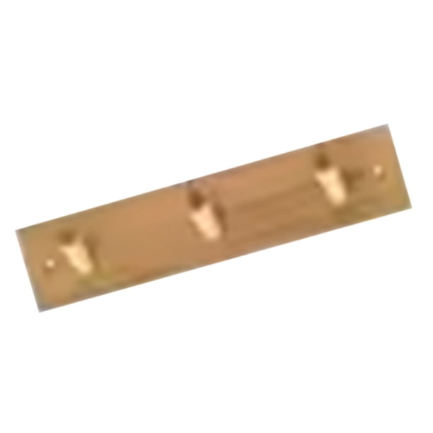 Perchero de Pared con 3 para Llaves, Pasillos, Puertas, Ropa, Sombreros, Batas, Etc.