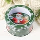 thumbnail image 2 of Billuyoard Lata de dulces de Navidad con tapa transparente, latas de galletas con estampado de Papá Noel, contenedores para Baby Shower, para Kits de decoración para fiestas Verde, 2 of 6