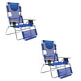 thumbnail image 1 of Ostrich 3-N-1 Altitude Outdoor Lounge Reclining 16" Tall Chair, Blue (2 Pack), 1 of 8