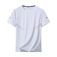 thumbnail image 7 of JTSRKL Mens Quick Dry Athletic Tees Sun Protection Breathable Lightweight Flex Athletic Gym Rash Guards Summer Running Daily Comfort Soft Tops, 7 of 7