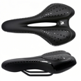 thumbnail image 4 of Asiento de bicicleta de gel súper cómodo con diseño hueco - Universal para montaña, color negro (también disponible en azul, rojo y verde), 4 of 6