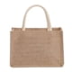 thumbnail image 2 of Bolsas Arpillera Bolsas Regalo Bolso Playa Yute en Blanco Con Asa (S), 2 of 9