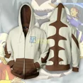 thumbnail image 5 of Sudadera con capucha Avatar The Last Airbender 2020, disfraz de cosplay para hombre y mujer, chaquetas informales con cremallera de anime, 5 of 5