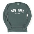 thumbnail image 2 of NEW YORK EST1624 Graphic Long Sleeve T-Shirt, 2 of 8