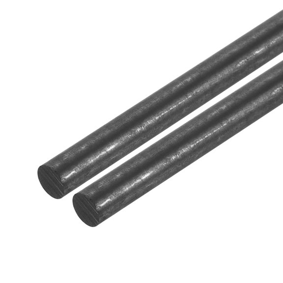 Graphite Rod, Graphite Stirring Rod Cylinder Stick Carbon Rod 305x7mm Black for Melting Casting, Pack of 1