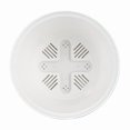 thumbnail image 3 of Mainstays Basic Bell Planter 6 inch White, Classic Design with Attached Tray Durable Weather Resistant Matte Finish, 3 of 5