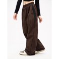 thumbnail image 4 of Pantalones Cargo holgados informales para mujer, ropa de calle con cordón, pantalones holgados de pierna ancha de gran tamaño, deportivos, Vintage, Hip Hop, Y2K, Joggers, 4 of 5