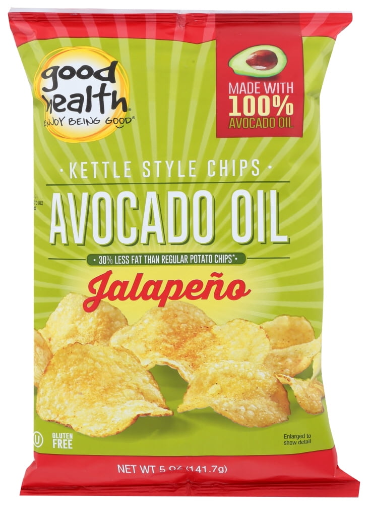 Good Health Kettle Chips Avocado Oil Jalapeno, 5 Oz.