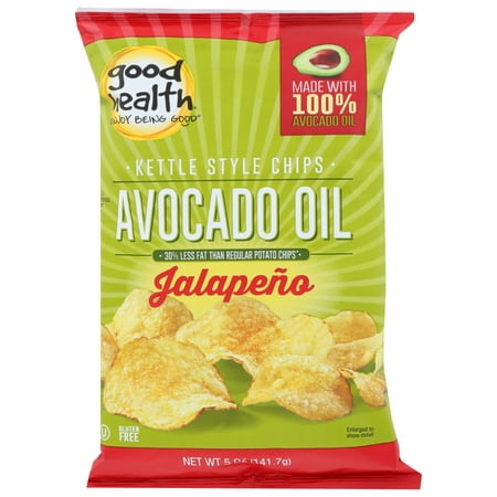 Good Health Kettle Chips Avocado Oil Jalapeno, 5 Oz.