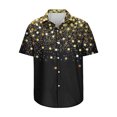 thumbnail image 5 of EQWLJWE Beach Shirts for Men's Geometric Beach Shirts Casual Button Up Short Sleeves 3D Non Positioning Printed Shirt Party Outfit Fun Holiday Costumes for Office, 5 of 5