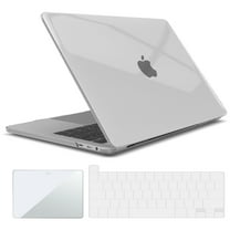 IBENZER New 2022 2021 2020 MacBook Pro 13 Inch Case M1 A2338 A2289 A2251 A2159 A1989 A1706 A1708 Hard Shell Case&Keyboard Cover&Screen Film for Apple Mac Pro 13 Touch Bar, Crystal Clear, W-T13-CYCL 2