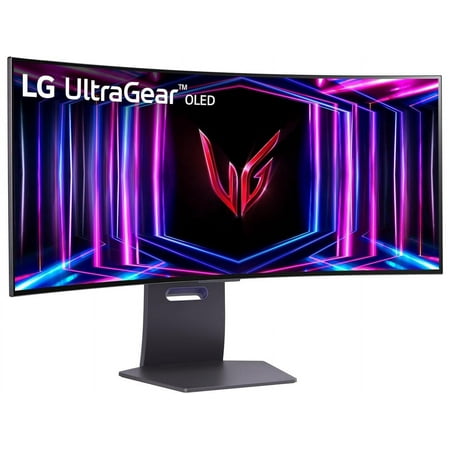 LG UltraGear 34" OLED Curved WQHD 240Hz 0.03ms FreeSync and NVIDIA G-SYNC Compatible Gaming Monitor with HDR400 - Black