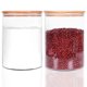 thumbnail image 1 of Tarro de almacenamiento de alimentos con hojas y árboles, 3000 ml (juego de 2), 1 of 7