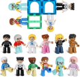 thumbnail image 1 of Figuras de juguete magnéticas Mruikeny 12 piezas STEM Kids Play, 1 of 7
