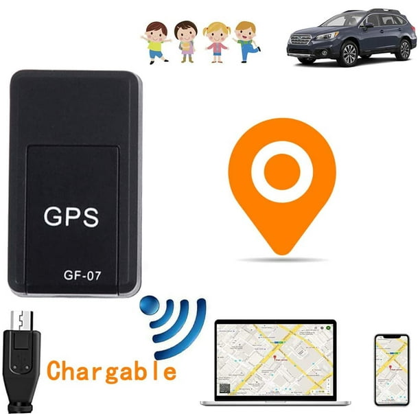 Mini traceur GPS, anti-voleur portable en temps réel personnel et véhicule  longue veille GPS Tracker pour voiture/véhicule/moto/vélo/enfants/portefeuille/documents/sacs  