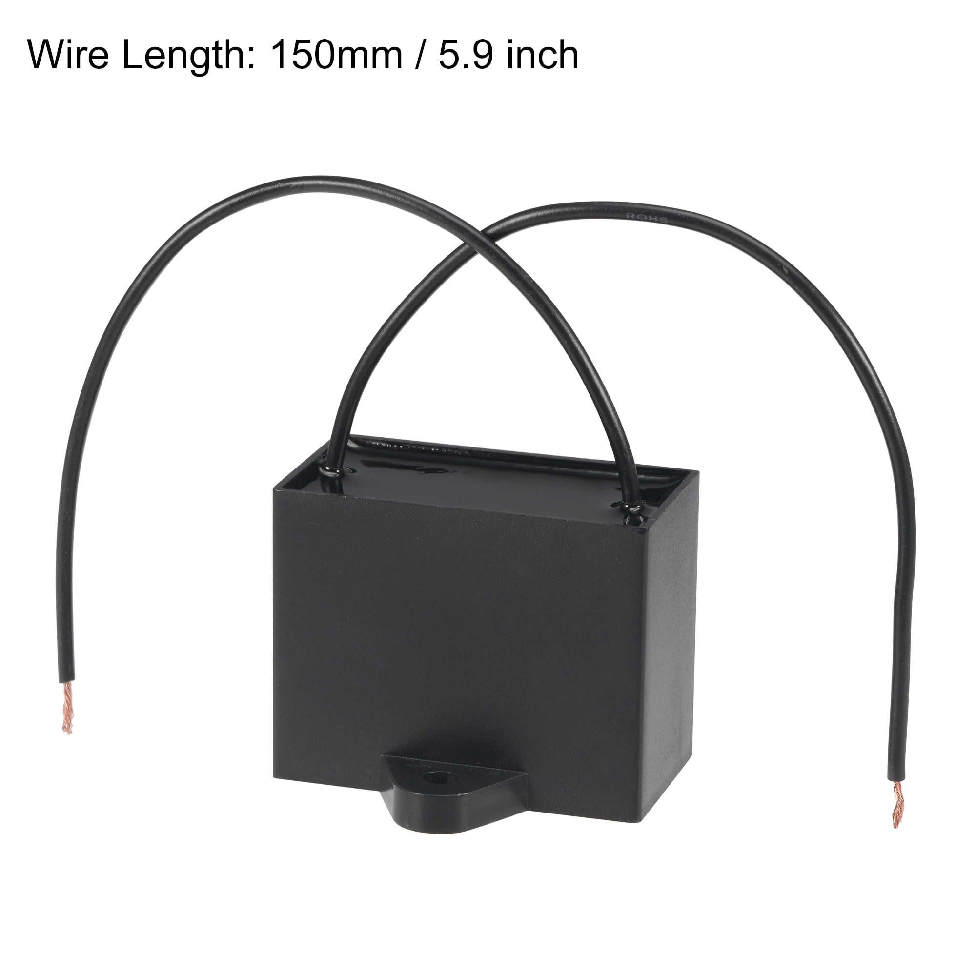 Buy Uxcell 12uF 350V AC 2 Wires CBB61 Ceiling Fan Capacitor 1 Pack Online at Lowest Price in