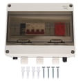 thumbnail image 2 of Disyuntor De CC, Caja Combinadora Solar Fotovoltaica 1000 V 63 A Amplia Compatibilidad Protección Contra Sobretensión Cubierta Transparente Ignífuga Para Electricidad, 2 of 7