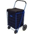 thumbnail image 2 of 18" x 15" x 24" Non Woven Jumbo Shopping Cart Liner Cover Black, 2 of 2