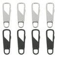 thumbnail image 1 of EeaseMX 8 cabezales de cremallera duraderos, lengüetas de cremallera, tiradores de repuesto de cremallera, accesorios de cremallera, 1 of 8
