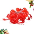 thumbnail image 4 of KAKOWELY 1pc 6CM LED Lantern String Light New Year Spring Festival Light Hanging Lamp (2M 10 LEDs Redd Battery Style without Battery),2.36"X2.36"X1.97", 4 of 4