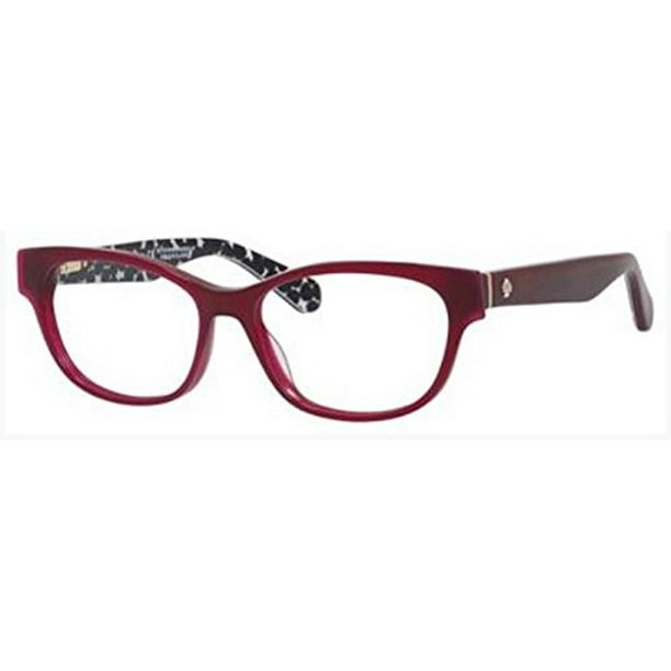 Eyeglasses Kate Spade Josee 0S4P Burgundy Black Transparent 