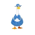 thumbnail image 3 of Ccwuwei Porch Goose Summer Outfit, UV Resistant Goose Accessories with Sunglasses Headwear, 23 in Large Porch Goose Clothes, Outdoor Garden Pool Party Costume Set - Blue, 3 of 7
