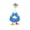 Blue, variant on Bikini Goose Costume For Lawn Goose 21.65 Inch Outdoor Garden Pool Party Decor Green 1 Pack