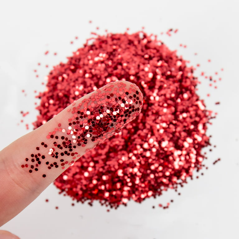 Hello Hobby Glitter Shaker - Red - 4 oz