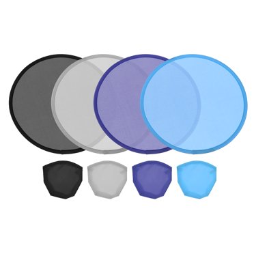 Uxcell 10" Foldable Flying Disc Folding Pocket Flying Disc Bulk Set 4 Colors 36 Pack