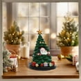 Christmas Music Box Christmas Tree Decoration Resin Christmas Tree