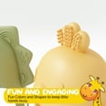 thumbnail image 2 of Muqee Peeko Baby Teether Wearable Pacifier Teethers for baby - Chick & Dino Yellow & Green Pack of 2, 2 of 15