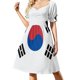 thumbnail image 1 of Bandera de Corea del Sur - Corea del Sur - Taegeukgi - ????? ?? Vestido de manga corta, vestidos de lujo, elegantes y chic, vestidos de noche para bodas., 1 of 7