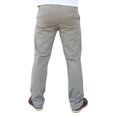 thumbnail image 4 of Pantalón de gabardina stretch John Silver  Corte recto color gris claro, 4 of 5