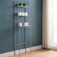 thumbnail image 2 of Royard Oaktree Over The Toilet Storage Shelf, 3-Tier Bathroom Organizer Over The Toilet, Freestanding Space Saver Toilet Rack for Laundry Room, Balcony, Silver, 2 of 6