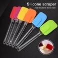 thumbnail image 2 of HomeLife Silicone Scraper Cake Spatula High Temperature Resistance Soft Rubber Scraper Cream Spatula Stirring Spatula Baking Tools 3pcs, 2 of 10