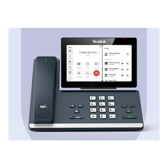 Yealink MP58-WH E2 - VoIP phone - with Bluetooth interface with caller ID/call waiting - SIP - classic gray
