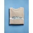 thumbnail image 3 of Cetacea Cuviers Beaked Whale. Sweatshirt Men -June Erica Vess Designs, Male 5X-Large, 3 of 4