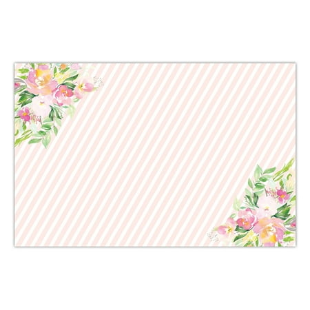 Birthday Lunch Dinner - Paper Place Mats 25 Pack Bridal Baby Shower Graduation Womans Birthday Parties Brunch Lunch Dinner Indoor Outdoor Disposable Quick Cleanup Table Setting 17