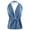 C-Light Blue345, variant on Women Halter Denim Tank Top Sexy Low Cut Deep V Neck Backless Elastic Waist Camisole Going Out Versatile Tops