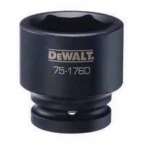 DEWALT DWMT75176OSP Metric Impact Socket, 6-Point, 3/4-In. Drive, 38mm - Quantity 1
