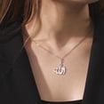 thumbnail image 5 of Amaxer-collares con colgante de Dios árabe de acero inoxidable para hombre y mujer, cadena musulmana islámica, regalo de joyería, 5 of 5