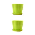 thumbnail image 2 of pitrice Durability Prevent Water Leakage - Reliable And Practical Flower Pot For Garden Green S,1 2Set, 2 of 6