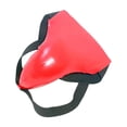 thumbnail image 4 of QualitChoice Groin Guard Jockstrap Crotch Protector Adjustable Exercise for Blue Training M Red S, 4 of 6